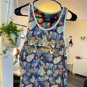 Disney PRIDE 'Believe in Love' Tank Tee — Women's Small